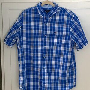 Mens L Chaps Short Sleeve Shirt